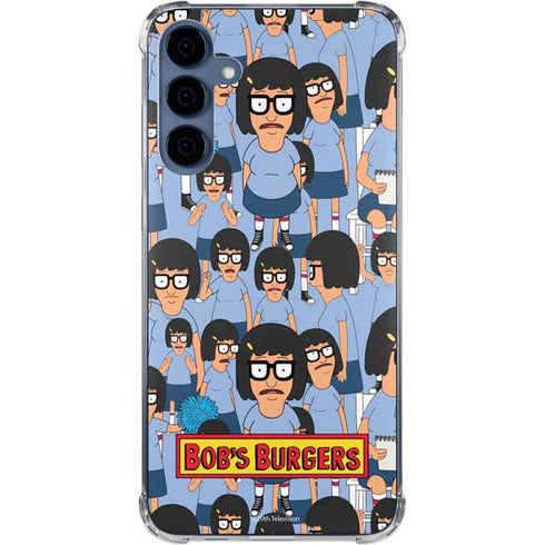 Bobs Burgers Tina Belcher Galaxy A35 5G Clear Case